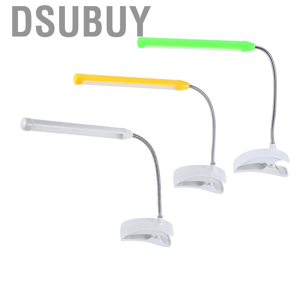 Dsubuy LED Desk Lamp USB light Led Reading Light  Clip Book Bedside Music Stand with Eye Protection for Office and Bedroom