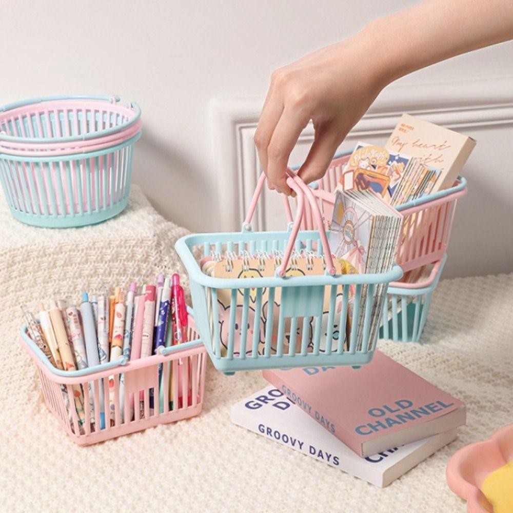 ยอดเยี่ยม ตะกร้ามือ,มินิชินนามอนโรลสก์ท็อปตะกร้าเก็บ, ทํานอง เครื่องเขียนเครื่องสําอางจิปาถะจัดเก็บกล่องจัดเก็