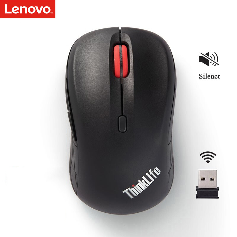 Lenovo ThinkPad WLM200 เมาส์ไร้สาย เสียงเงียบ สําหรับแล็ปท็อป พีซี บ้าน ออฟฟิศ