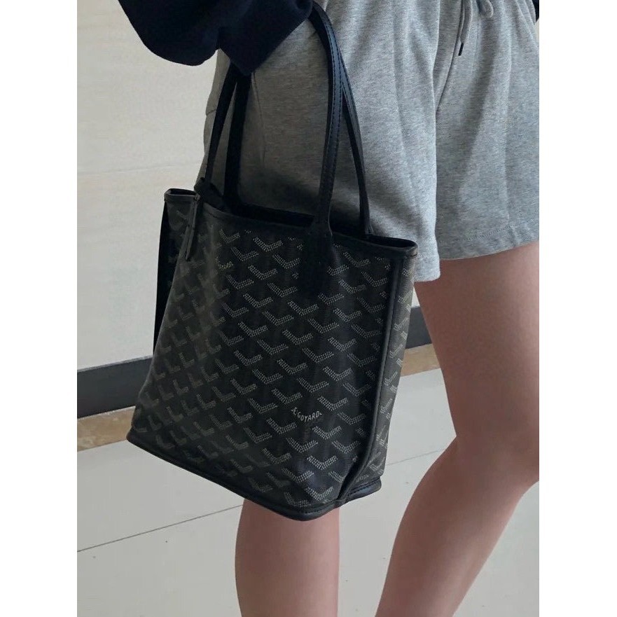 Goyard Double-Sided Leather Tote Bag