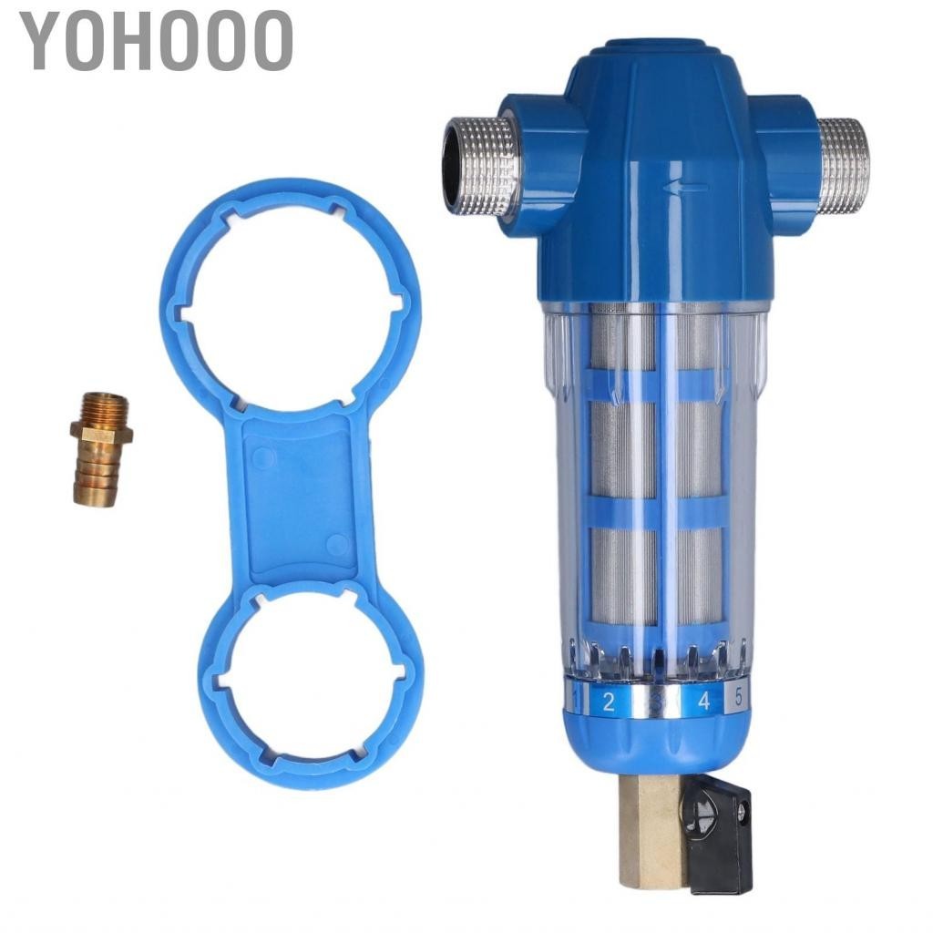 Yohooo G3/4 External Thread Backwash Filter Sediment Pipe Water Purification AP