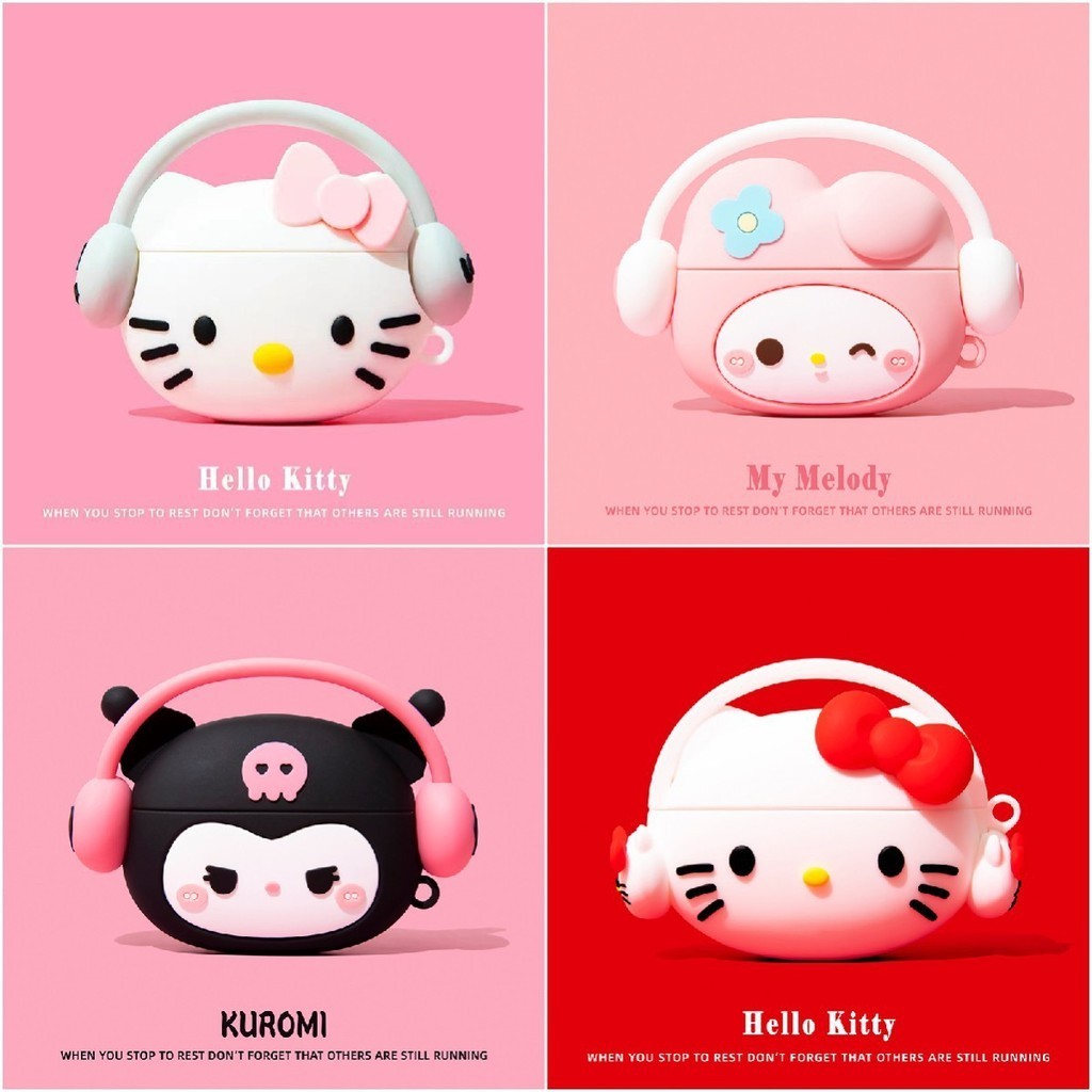 เคสหูฟังซิลิโคน ลายการ์ตูนอนิเมะ 3D อุปกรณ์เสริม สําหรับ Apple AirPods 1 2 3 Pro 2