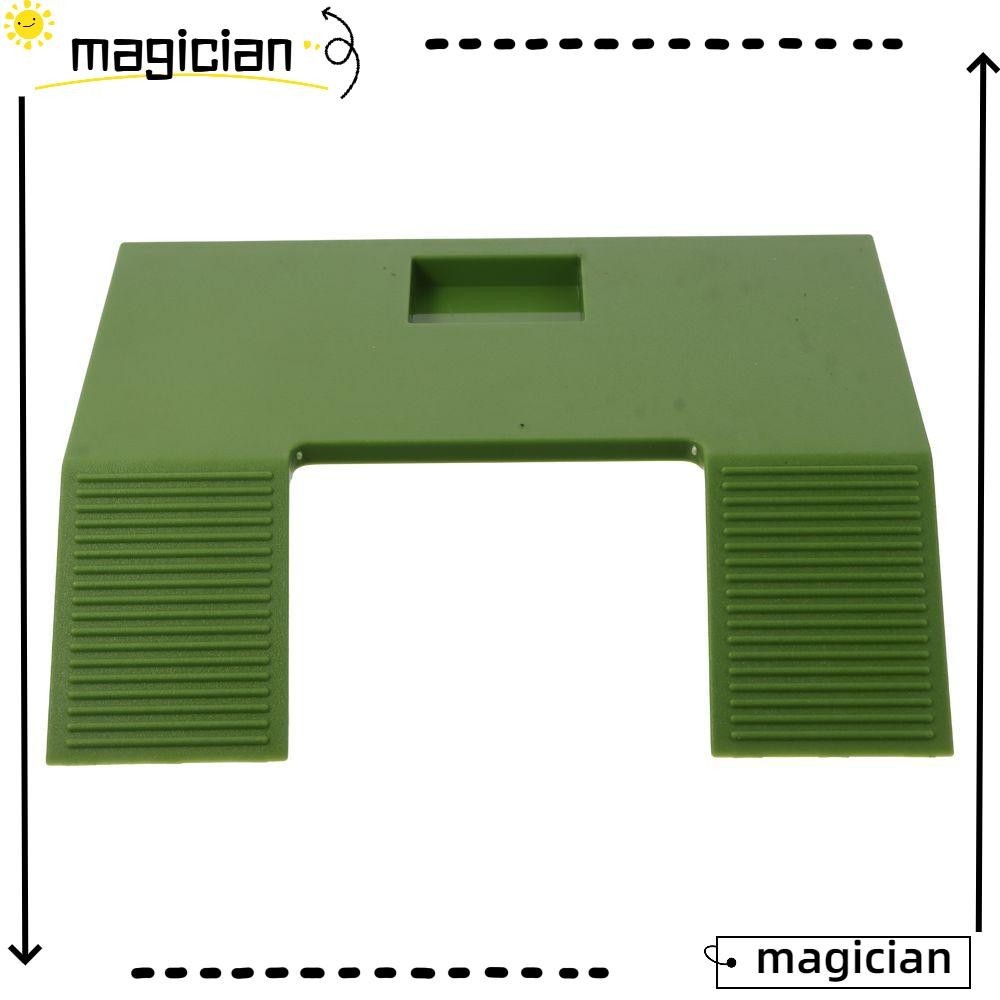 Mag เต ่ า Basking Platform, บันไดคู ่ เต ่ าขนาดเล ็ ก Resting Basking Platform, สําหรับถังเต ่ า Aquarium สีเขียวพลาสติกเต ่ าปีนเขาชั ้ นวาง