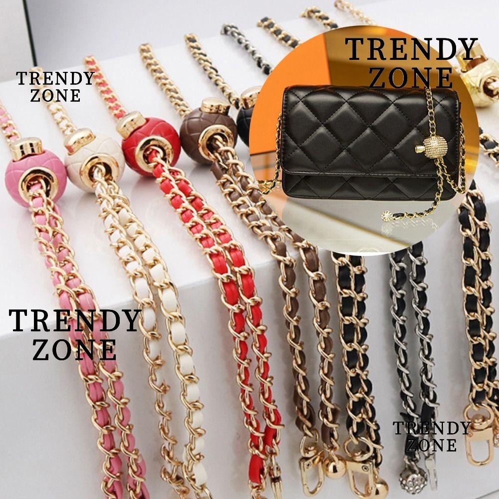 Trendyzone Golden Balls Chain Accessories Bag Chain Metal Adjustable Length Strap