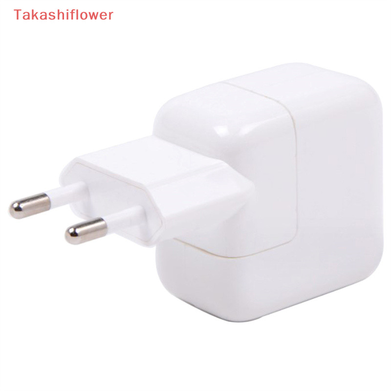 (Takashiflower Fast Charging 10W 2.1A USB Power Adapter โทรศัพท ์ มือถือ Travel Wall Charger สําหรับ IPhone 4s 5 5s 6 Plus สําหรับ IPad Air Min