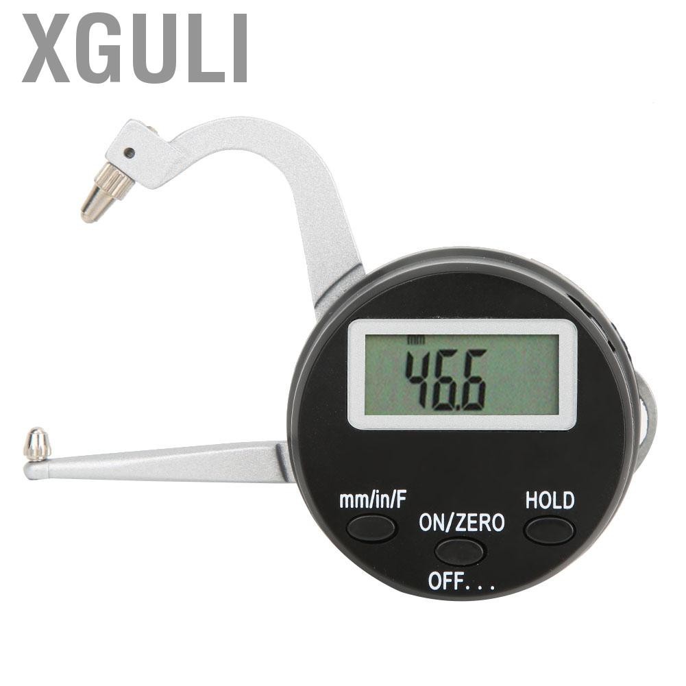 Xguli เกจวัดเส้นผ่านศูนย์กลางภายนอกอิเล็กทรอนิกส์คาลิเปอร์ดิจิตอล 0-25 มม