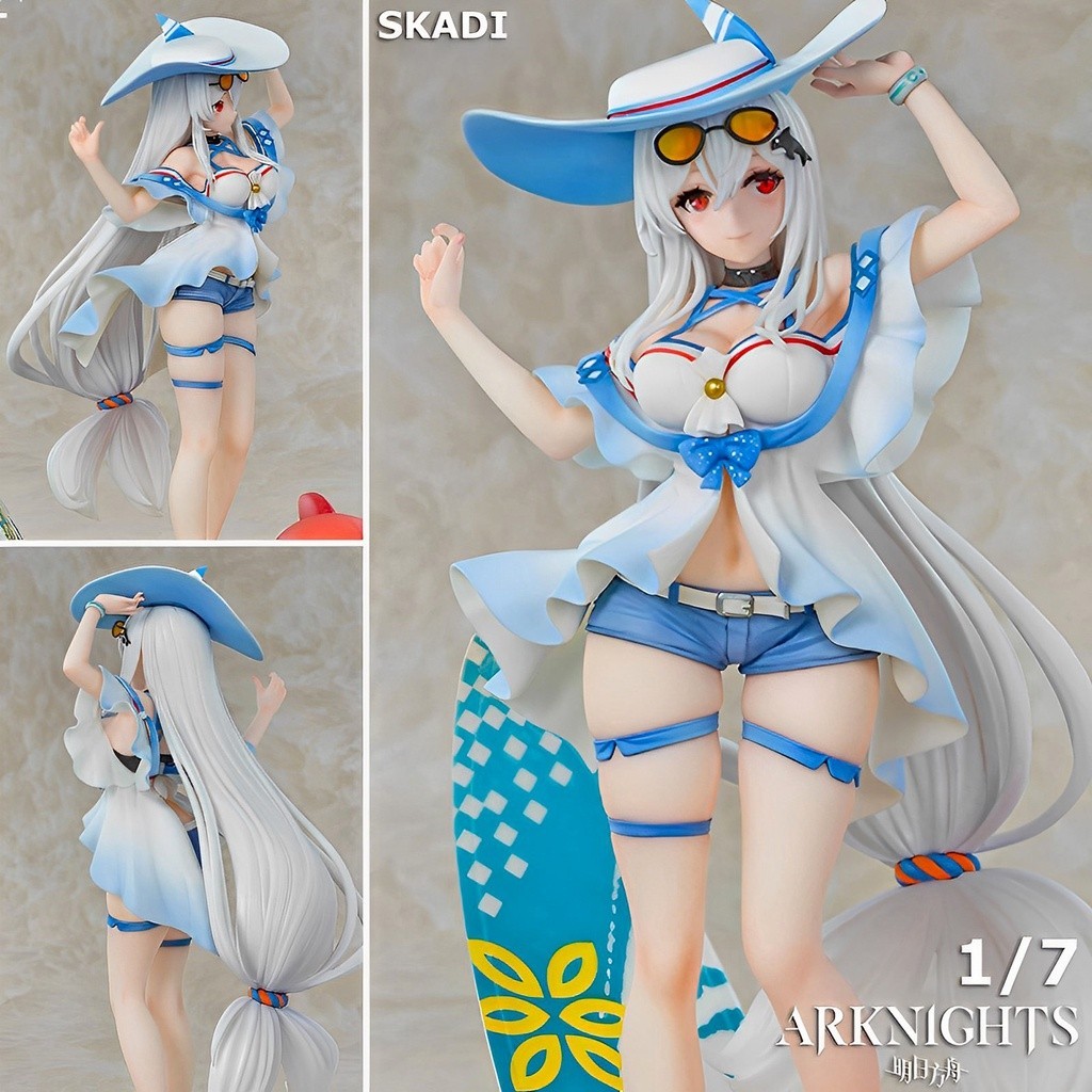 พร้อมส่ง Figure ฟิกเกอร์ Arknights Endfield Animation  Skadi สกาดิ 1/7 Weapon Rider WR04 Rhodes Isla