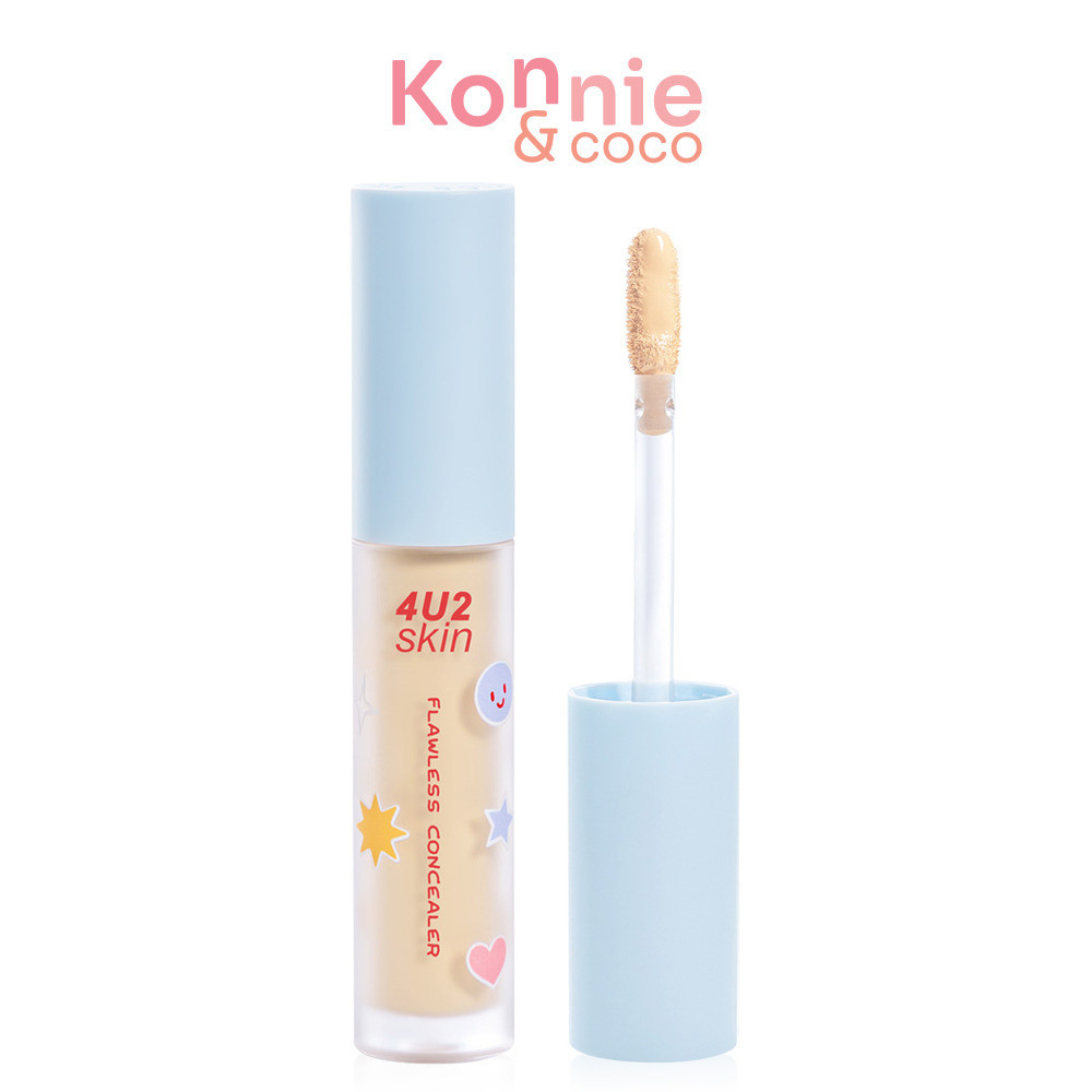 4U2 Skin Flawless Concealer 4.3g โฟร์ยูทู คอนซีลเลอร์.