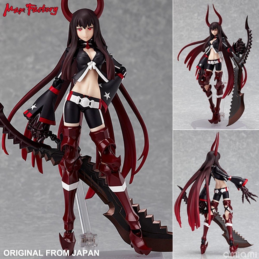 โมเดล ฟิกเกอร์ Figma งานแท้ ฟิกม่า  Black Rock Shooter TV Animation แบล็ค ร็อค ชูตเตอร์ Black Gold Saw แบล็ค โกลด์ ซอว์