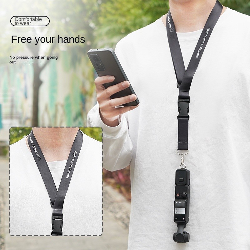 Brdrc เหมาะสําหรับ DJI POCKET 3 Lanyard ONE X3/X4 Lanyard กล ้ องกีฬา Anti-Lost เชือกอุปกรณ ์ เสริม