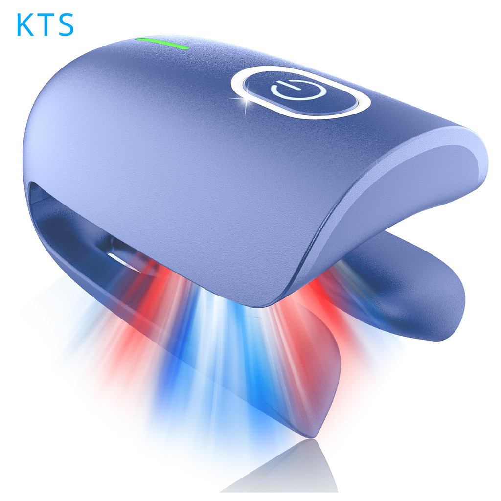 Kts อุปกรณ์ทําความสะอาดเชื้อราเล็บ เครื่องทําความสะอาดเชื้อราเล็บเท้า Type-C ชาร์จเชื้อรา Discolor Remover แบบพกพาสําหรับบ้าน