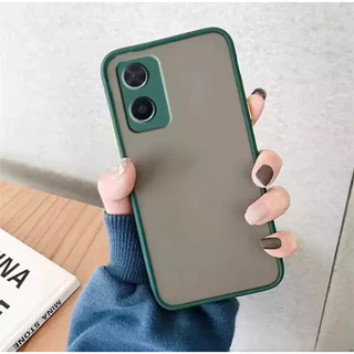 VIVO Y18 เคส ผิวด้าน สําหรับ VIVO Y18 Y28 Y03 Y100 5G Y27 Y27S Y36 Y78 Y02 Y02S Y02T Y20 Y21 Y12S Y3S ฟิล์ม เคสใส 025