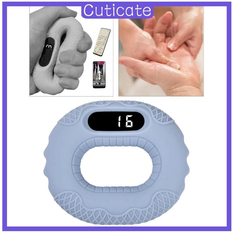 [ Cuticate ] Hand Grip Strengthener , Forearm Silicone Power Exercisions, Hand
