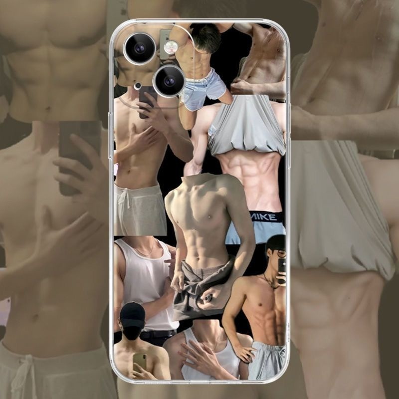 Spoof ตัวอักษร abs ชายรุ่นโทรศัพท์มือถือกรณี iPhone 13 กรณี Apple 11 12 14 promax Burst XR XS 7 8p 6Splus XSMAX iPhone 13mini ซิลิโคนฝาครอบโทรศัพท์