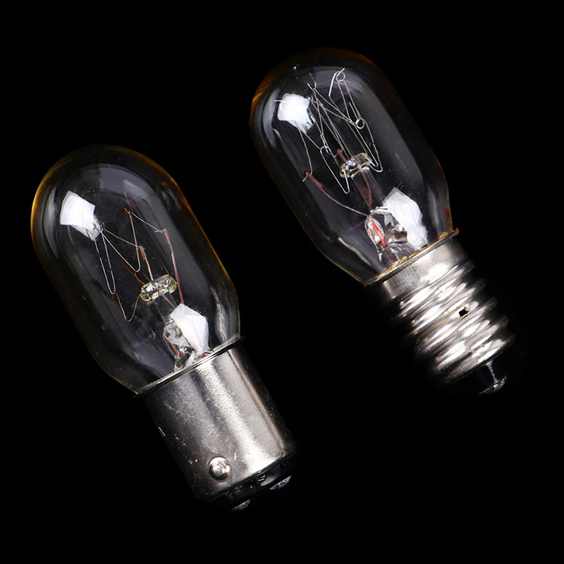 {HG ใหม่} 15W 220v หลอดไฟจักรเย็บผ้า หลอดไส้ ข้าวโพด LED หลอดไฟตู้เย็น ~