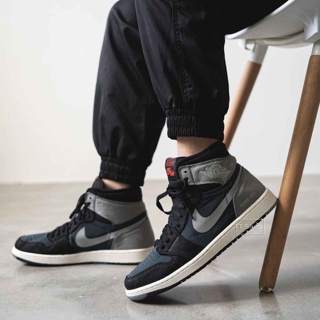 Air A/J 1 Element Gore-Tex 黑灰色 男款 DB2889-001