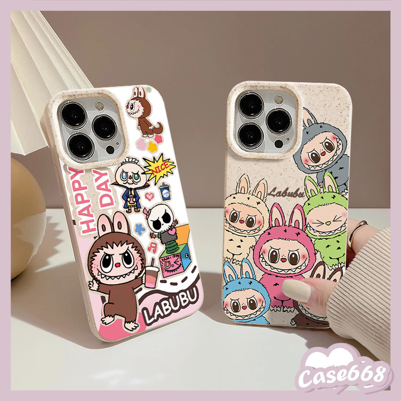 กรณีร้านแฮปปี้น่ารักป๊อปมาร์ทลาบูบ Realme C25 C53 C35 C3 5 C12 C11 C25Y C20 C21 C33 C15 C51 11 5i C55 C21Y 10 8I Note 50