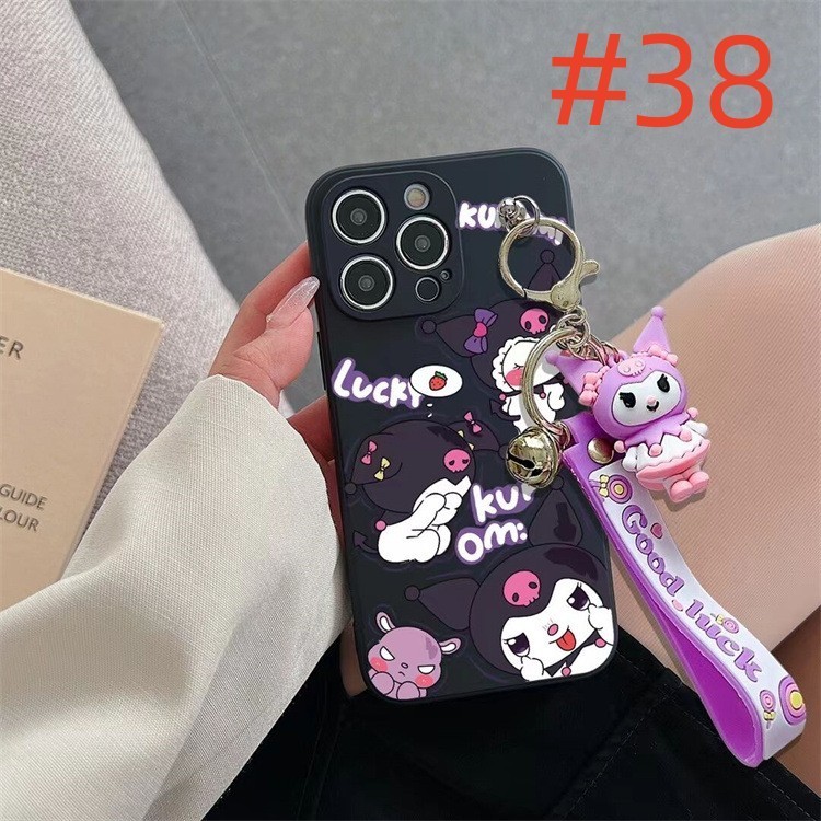 เข้ากันได้สำหรับ Xiaomi Redmi Note 15 14 13 Pro 12S 11S 10S 9S Redmi 15C A5 14C 13C A3 A2 A1 12C 10C 9A 9C 9T สนุกและน่ารักสีม่วง Kuromi โทรศัพท์ + เดียวกันสไตล์ตุ๊กตาพวงกุญแจ เคส - รูปที่ 6