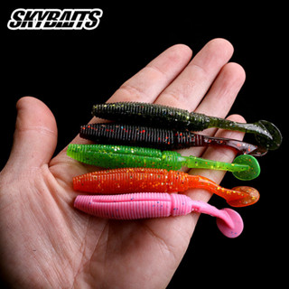 [SKYBAITS] 6 ชิ้น Professional Soft Fishing Lure 7.5 ซม./4.8…
