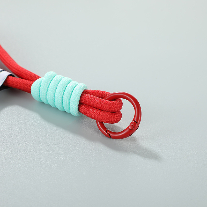 แฟชั่นถักเชือกเส้นเล็กพวงกุญแจ Unisex Anti-lost สายรัดข้อมือ Paracord Key แหวนสําหรับเคสโทรศัพท์แขวนกระเป๋า U Disk ขวด Pendnats ราคา ถูกที่สุด ดีลบีเคเค แกลเลอรีภาพที่ 7