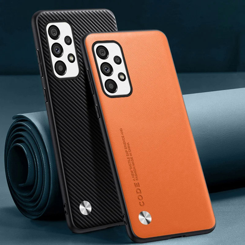 หรูหรา PU หนังสําหรับ Samsung Galaxy A13 4G A23 A33 A53 A73 5G A03 A03S ปกหลังซิลิโคนป้องกันโทรศัพท์กรณี Coque
