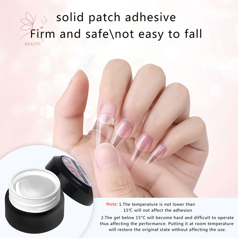 [maybeauty] 1PC Solid Pasteกาวไหลเล็บIngเจลแพทช์เล็บกระป๋อง {TH} ราคา ถูกที่สุด ดีลบีเคเค แกลเลอรีภาพที่ 4