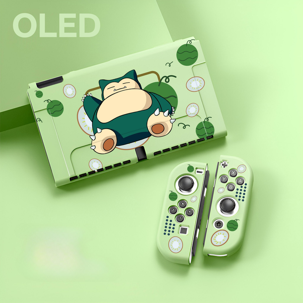 กรณีป้องกัน Nintendo Switch Mario Selda Kuromi การ์ตูนอะนิเมะ Soft Case OLED กรณีป้องกัน