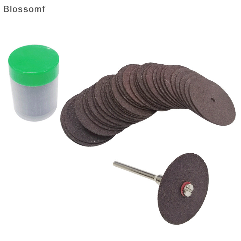 Blossomf 36 ชิ้น Dremel อุปกรณ์เสริม 24 มม. Cutg Disc เสริม Cutg ล้อโรตารีเลื่อยใหม่