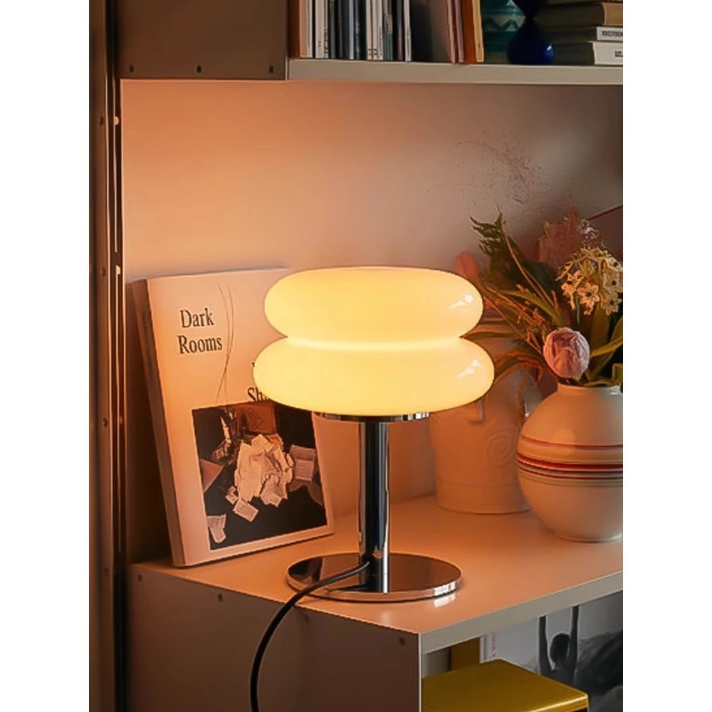 ไฟ LED แฮมเบอร์เกอร์ครีม, มินิบ้านห้องนั่งเล่นห้องนอนการศึกษาตกแต่งโคมไฟข้างเตียง
