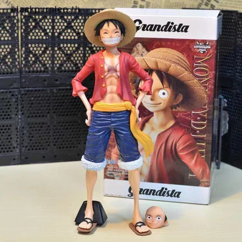 Bpur 27 ซม . อะนิเมะ One Piece Figurine Luffy PVC Action Figure Luffy Classic Smiley Toy .