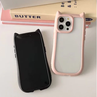 🌸INS🌸 3D Case เคส iPhone 11 เคสไอโฟน 15 13 14 12 16 17 Pro Max XR X XS Max เคสน่ารักตลกสีลูกกวาดกันกระแทกฝาหลัง