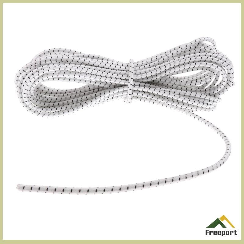 [Szgqmyyx1] Shock Cord Elastic Bungee Stretch Cord น้ํายางยางธรรมชาติ Stranded 6mm 5m