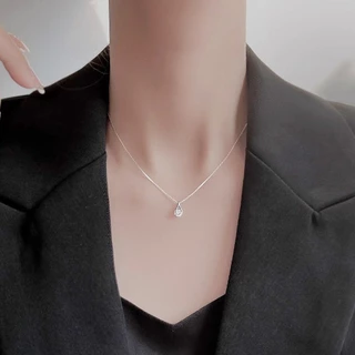 ส่วนบุคคลแฟชั่น Minimalist Feng Shui Drop รูปสร้อยคอจี้