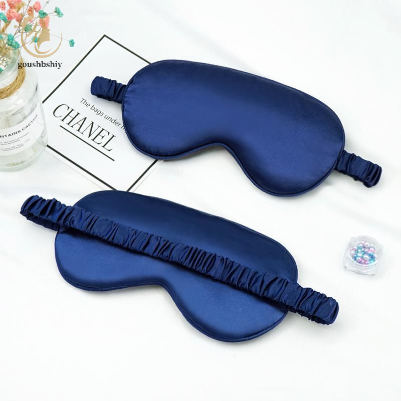 [goushbshiy] 1pc Eyeshade Sleeping Eye Mask Cover Eyepatch Solid Rest Relax Eye Shade TH