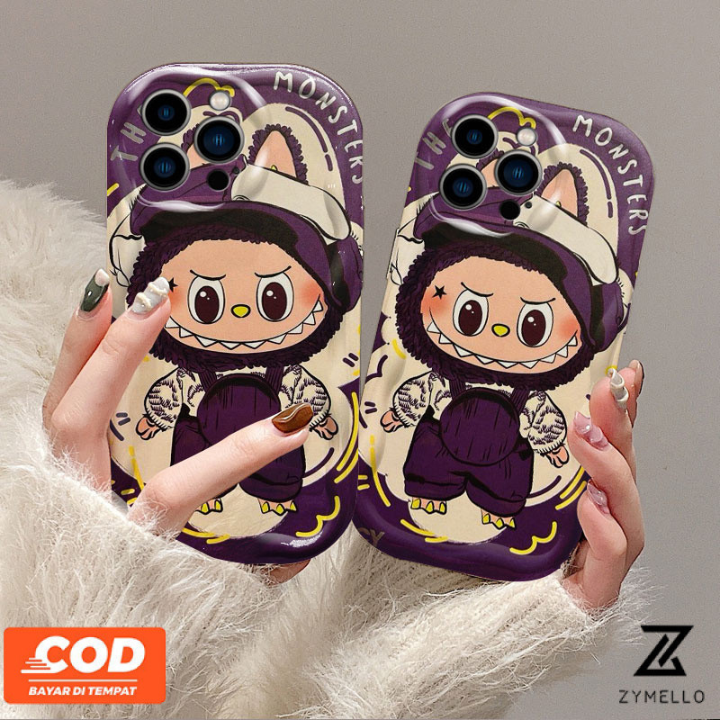 กรณีoppo Reno12 F 5G Reno 12 Reno11 F Reno 11 5G Reno 10 5G Reno 8T Reno 8Z Reno 7Z A18 A38 A17 A58 Reno 8 Reno 7 Reno 6 น่ารักการ์ตูนLabubuกันกระแทกTPUเคสโทรศัพท์