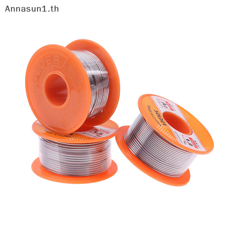 Annasun ลวดบัดกรีความบริสุทธิ์สูง ลวดดีบุก Rosin การเชื่อมบัดกรีอิเล็กทรอนิกส์ต่างๆ TH