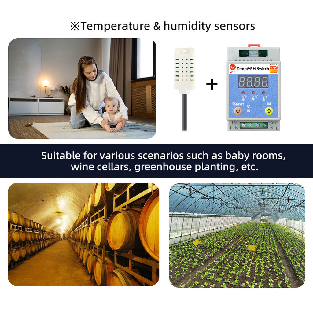 Tuya สวิตช์โมดูล Wi-Fi พร้อมหน้าจอ เปิดปิด ตั้งเวลา ต่อสายเซ็นเซอร์ได้ผ่านแอป รองรับสั่งงานด้วยเสียง - รูปที่ 4