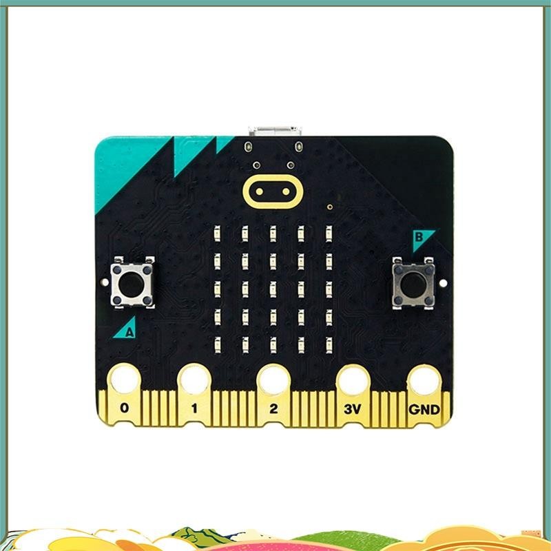 1 PCS Bbc Microbit V2.0 เมนบอร์ดบทนําสู่การเขียนโปรแกรมกราฟิกใน Python PCB Development Board V2.0 เม