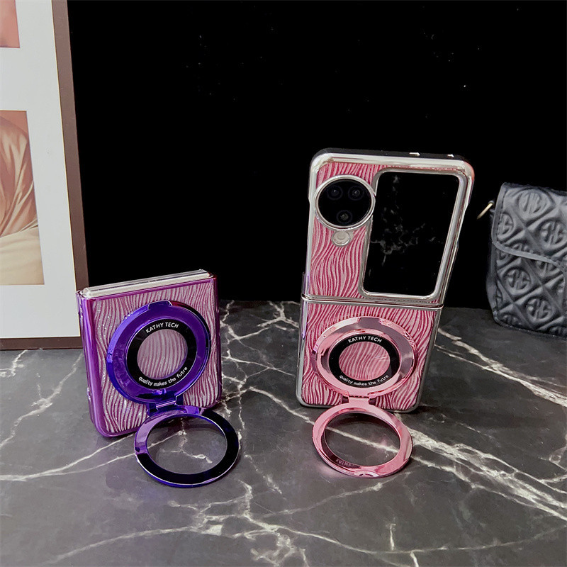 Electroplated Glitter แหวนผู้ถือกรณี OPPO ค้นหา N3 N2 Flip Bracket ปลอกระลอกน้ํากันกระแทกฝาหลัง Shell ราคา ถูกที่สุด ดีลบีเคเค แกลเลอรีภาพที่ 6