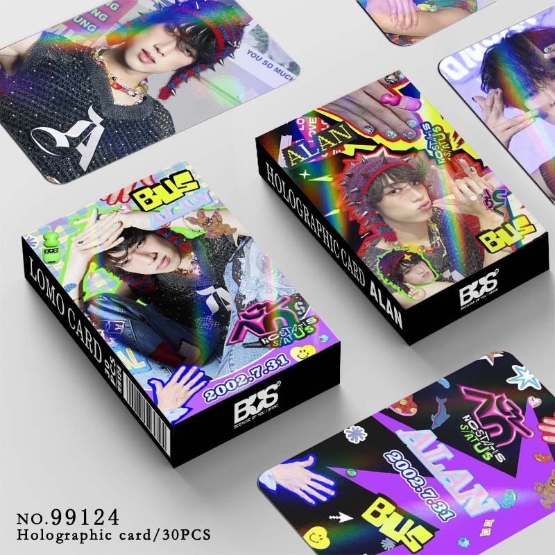 Bus เพราะคุณ I Shine No-Status Status AA PEEMWASU THAI NEX Photocard BUS 30 ชิ้นการ์ดคนเดียวอัลบั้มก