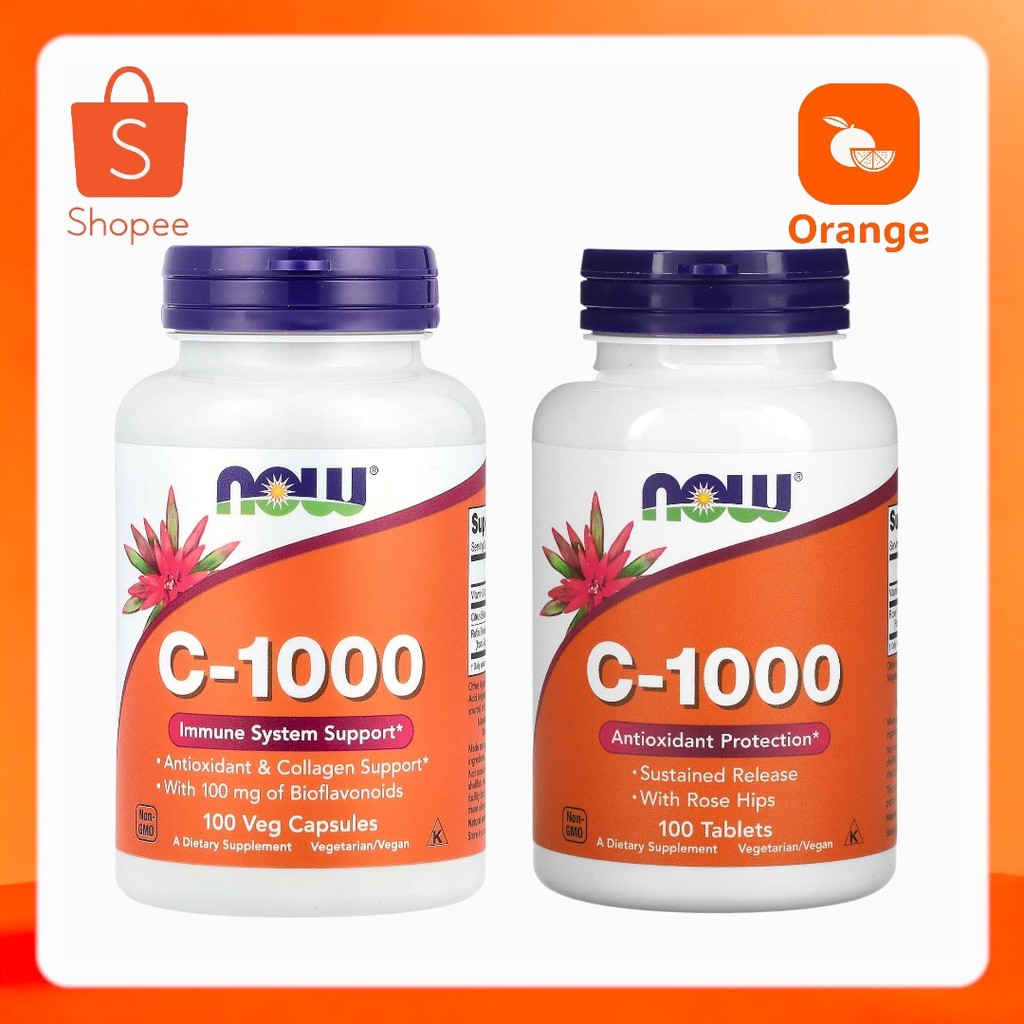 NOW Foods C-1000  วิตามิน C