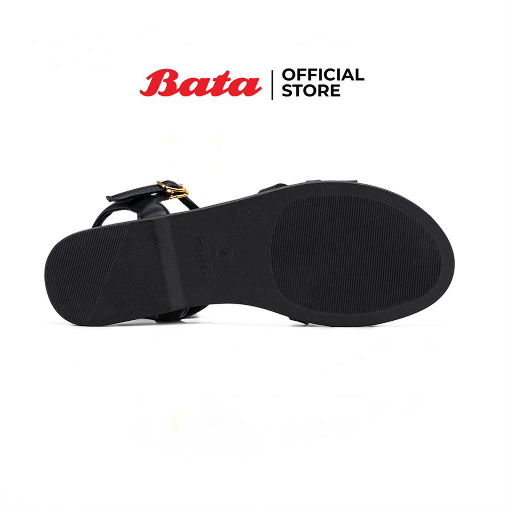 Bata บาจา รองเท้าแตะแฟชั่นแบบรัดส้น สวมใส่ง่ายน้ำหนักเบา สำหรับผู้หญิง รุ่น SOAKA สีแดง 5315084 สีดำ 5316084