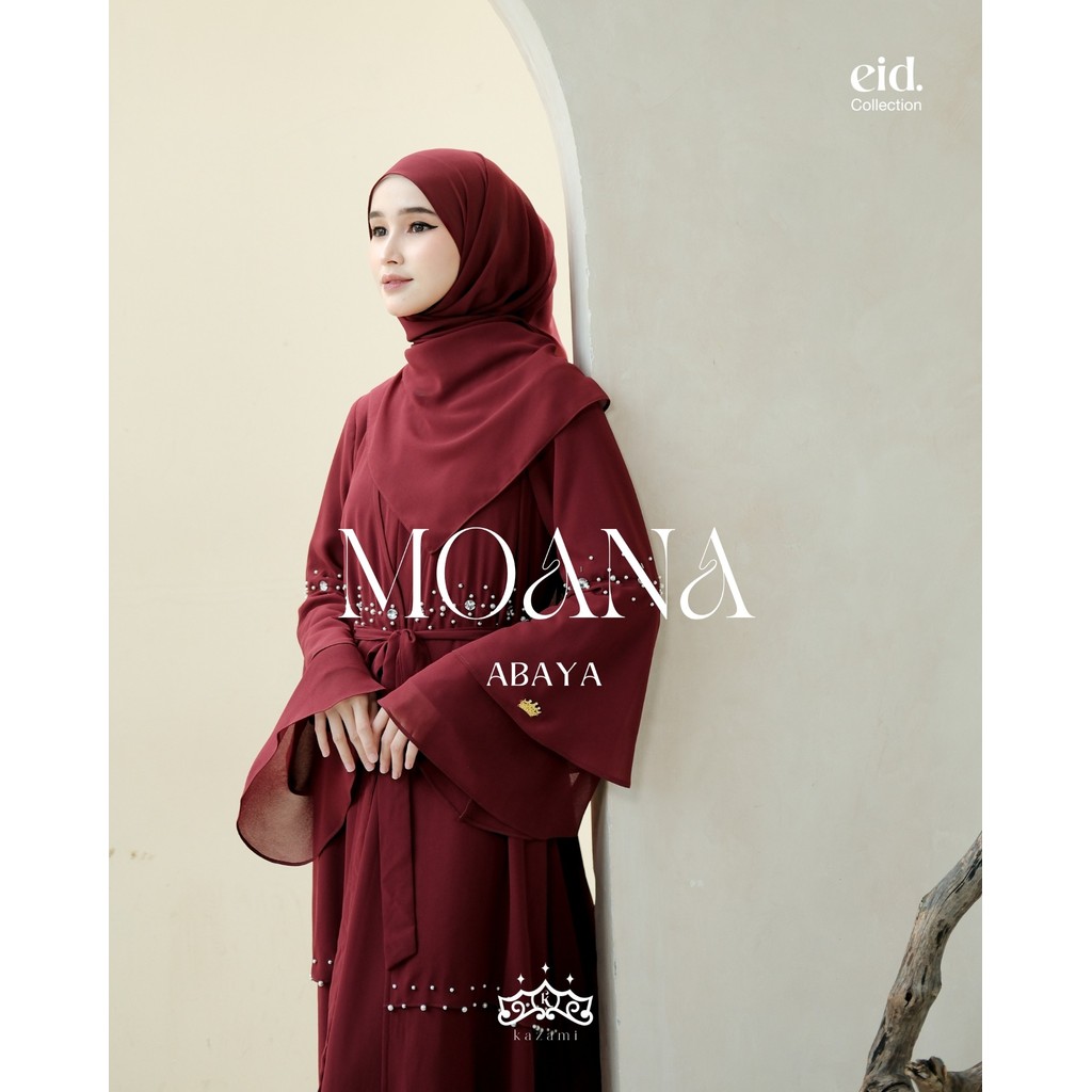 Kazami - Moana Abaya Dress สีใหม่พิเศษ