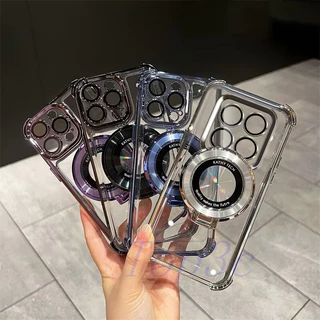 เคส Redmi Note 14 Pro 5G,ถุงลมนิรภัยสไตล์วงเล็บป้องกันการตกเคสโทรศัพท์โปร่งใส CDSJ
