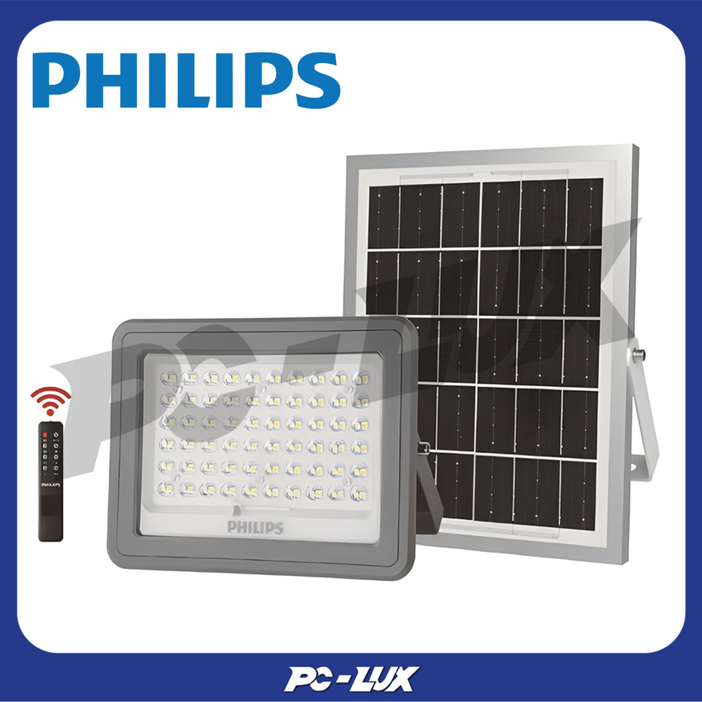 PHILIPS สปอตไลท์พลังงานแสงอาทิตย์  Solar Flood รุ่น BVC080 LED15 150 วัตต์