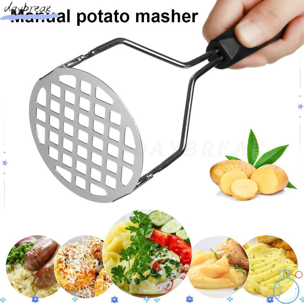 Daybreak Potato Masher Home Mashed Potato Making Cooking Concepts Smooth Stainless Steel