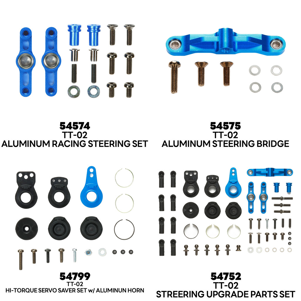 TAMIYA TT-02 Steering Upgrade 54574 54575 54752 54799