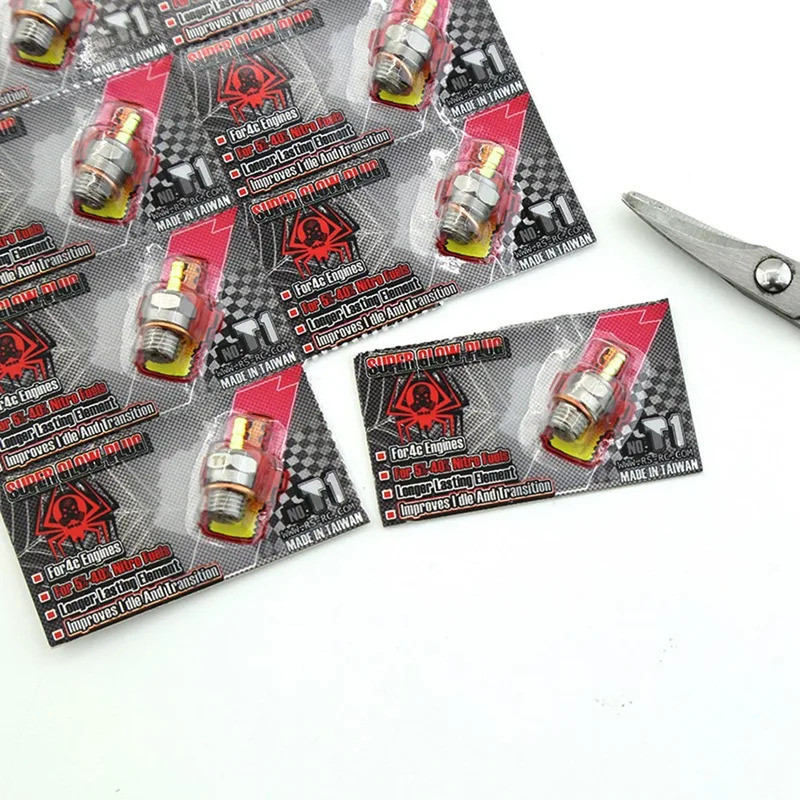 70117 ปลั๊กเรืองแสงสำหรับ T1 N3 N4 ชิ้นส่วนเครื่องยนต์ Hot Spark Nitro เปลี่ยน OS 8 สำหรับ Traxxas K