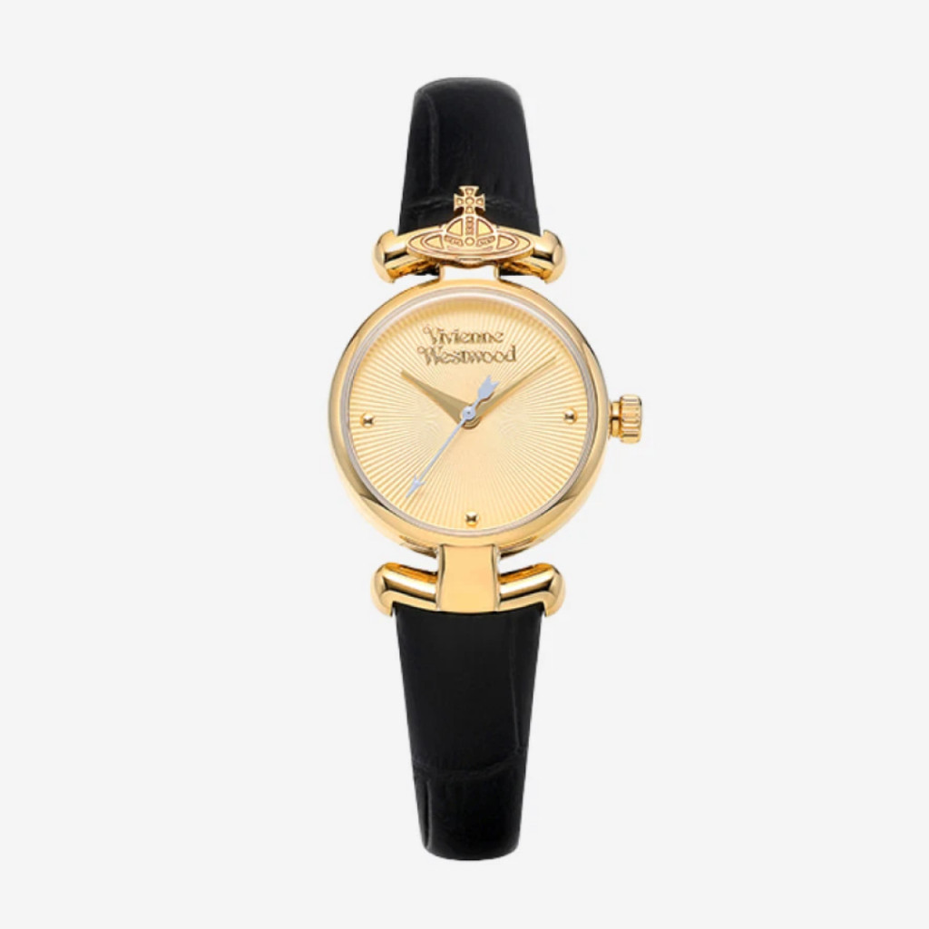 Vivienne Westwood Maida Quartz Champagne Dial Ladies Watch VV090GDBK