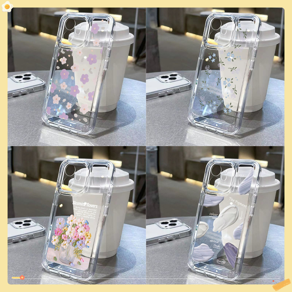 Space Case for iPhone 17 16 11 13 15 12 14 Pro Max X XS Max 7 8 Plus SE XR 17Air Clear TPU กันกระแทก เคสโทรศัพท์มือถือ